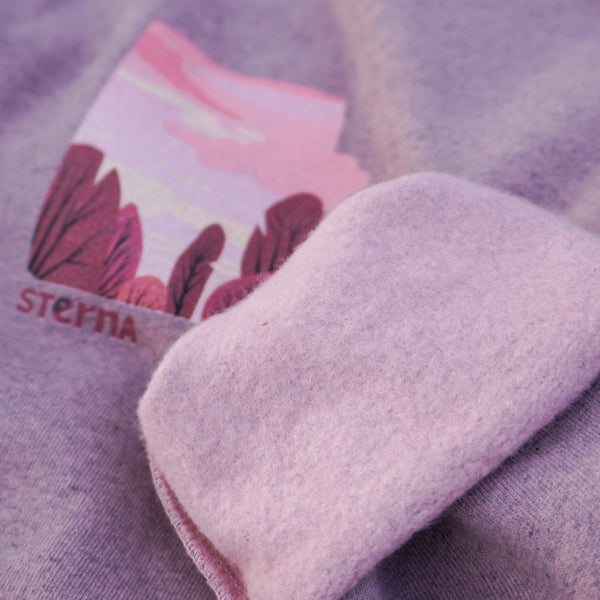 Winter Sunset Hoodie - Sunset Pink