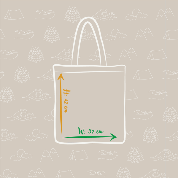 Every Leaf Holds a Memory Small Tote Bag - Oat