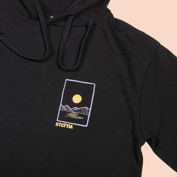 Full Moon Hoodie - Black