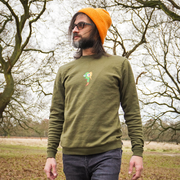 Twitchy Sweatshirt - Khaki